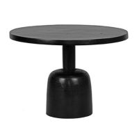 Label51 Wink bijzettafel zwart metaal 51 cm