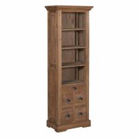 Tower Living Bologna boekenkast - 66 cm - bruin