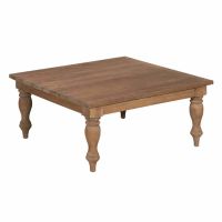 Tower Living Bologna salontafel vierkant - 100 cm - bruin