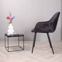 DS4U Bonnie kuipstoel - zwart - showmodel