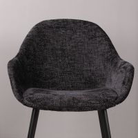 DS4U Bonnie kuipstoel - zwart - showmodel