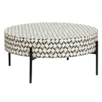 Brendola salontafel - ø80 cm - wit