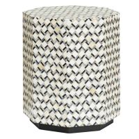 Tower Living Brendola bijzettafel - 45 cm - wit