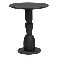Tower Living Brunello bijzettafel - ø50 cm 1 - zwart