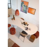 Eettafel Seki 250 cm - wit