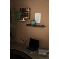 Tre 2 wandplank - zwart