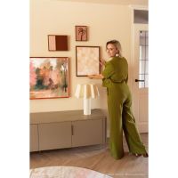 Meander tafellamp - crème