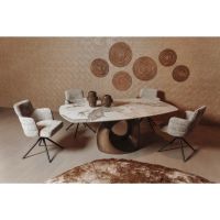 Tower Living Castello eettafel - 200 cm - brons