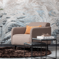 Fauteuil Statement Met Arm Bouclé