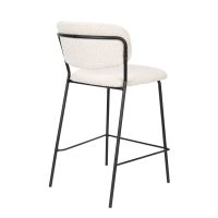 Viken barstoel bouclé - wit