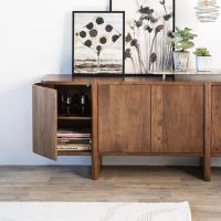 Eleonora Dressoir Julian - acaciahout - 170 cm - 4 deurs