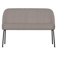 Vogue eetkamerbank 120 cm bouclé van het woonmerk BePureHome