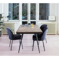 Vogue eetkamerstoel velvet van het woonmerk BePureHome