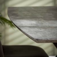 Fraaai Eettafel Chestnut Beton 160 cm