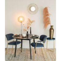 Puur Farsund eettafel 100 cm zwart