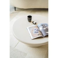 Jade salontafel rond ø80 cm - beige