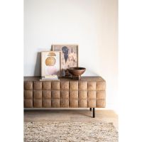 Felix tv-meubel 214 cm hout - bruin