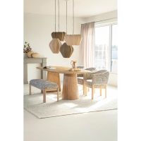 Eleonora Lune eetaffel deens ovaal 300x105 cm