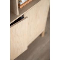 Boekenkast Harvey - eikenhout - 180x90 cm