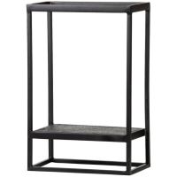 Febe wandrek verticaal metaal zwart