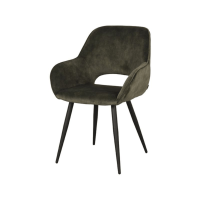 Fer eetkamerstoel velvet van het woonmerk Label51