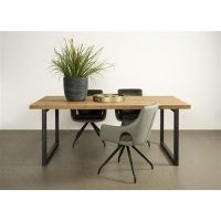 Lucca eettafel U-poot - 180 cm - naturel