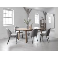 Nordic Home Oskar uitschuifbare eettafel - 95x140-200 cm
