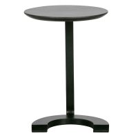 Woood Bijzettafel Floor Hout/Metaal Zwart