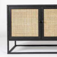 Guuji dressoir MDF/rattan 150x38x55 cm van het woonmerk Puur