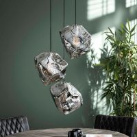 Hanglamp Roxan Chroom 3L