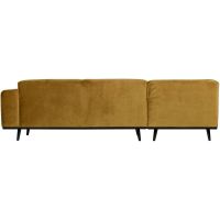 Hoekbank Statement Links Fluweel