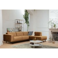 Woood Hoekbank Statement Rechts Fluweel