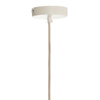 Zubedo hanglamp Ø49,5x38 cm - crème