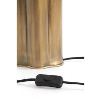 Fringe wandlamp 21x11,5x30,5 cm - antiek brons