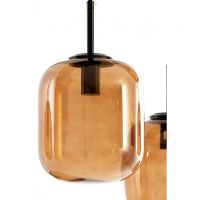 Light & Living Mezza hanglamp 5L E14 Ø45x23 cm - glas bruin