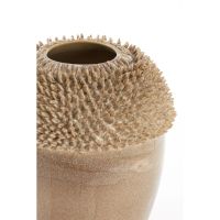 Sangku vaas deco 33x32x47,5 cm - keramiek taupe