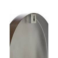 Disc wandlamp Ø30 cm - goud/grijs