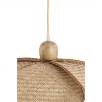 Lavrio hanglamp Ø48x29 cm - webbing naturel/hout
