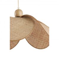 Lavrio hanglamp Ø48x29 cm - webbing naturel/hout