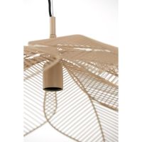 Light & Living Pavas hanglamp Ø54x24,5 cm - mat beige