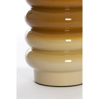 Light & Living Mirogi bijzettafel Ø30x39 cm - glanzend okergeel