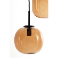 Light & Living Mezza hanglamp 5L E14 Ø45x23 cm - glas bruin