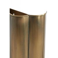 Fringe wandlamp 21x11,5x30,5 cm - antiek brons
