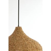 Light & Living Kalenga hanglamp Ø36x41 cm - kralen naturel - OUTLET B