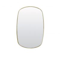 Bralo spiegel 36x1,5x55 cm - helder glas+goud