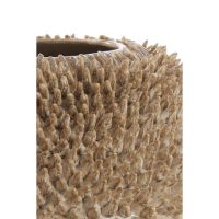 Sangku vaas deco 33x32x47,5 cm - keramiek taupe