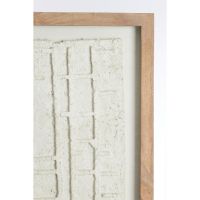 Light & Living Haipa wandornament 74x2x90 cm - papier-maché crème