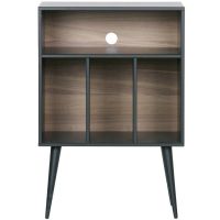 James kastje noten/zwart 83x60x44cm