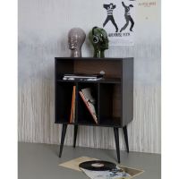 James kastje noten/zwart 83x60x44cm