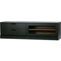 James tv-meubel noten/zwart 180cm